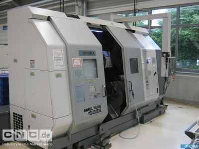 CNC Turning- and Milling Center OKUMA Simul Turn LU 300 MY -2SC 1000