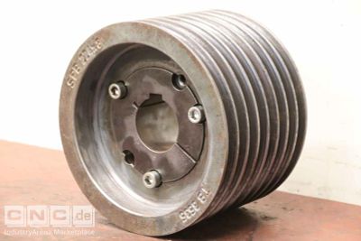 V-belt pulley 8-groove Guss SPB 224x8 TB 3535  (17 mm)