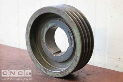 V-belt pulley 4-groove Guss SPB 250 4  Bush 3020  (17 mm)