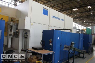 CNC laser cutting machine TRUMPF LASERCELL 1005
