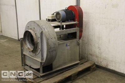 dust extractor fan 3 kW Novenco CAF-400 LG270