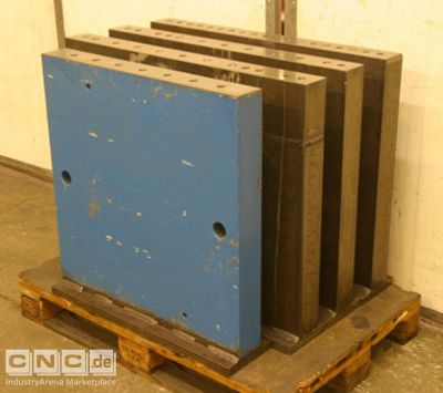 Clamping plate, milling support 4 pieces unbekannt 1000/100/H825 mm
