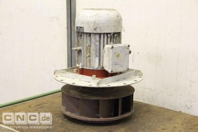 dust extractor fan 4,6 kW Loher Durchmesser Lüfter 415 mm