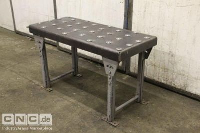 Storage table with roller conveyor unbekannt 1100/515/H660 mm