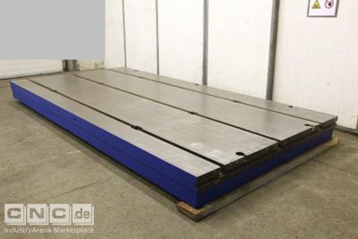 Clamping plate with T-slots unbekannt 4000/2000/H255 mm